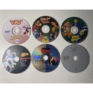 6 Kid Shows Movies DVDs Cartoon Craze Scooby Doo Speed Racer Teen Beach